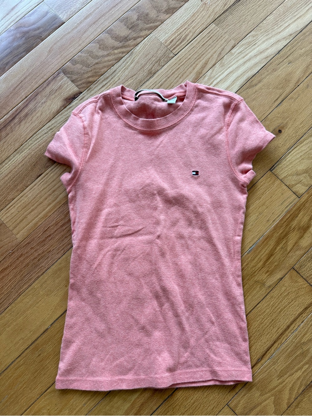 Tommy Hilfiger Coral Pink Short Sleeve Tee